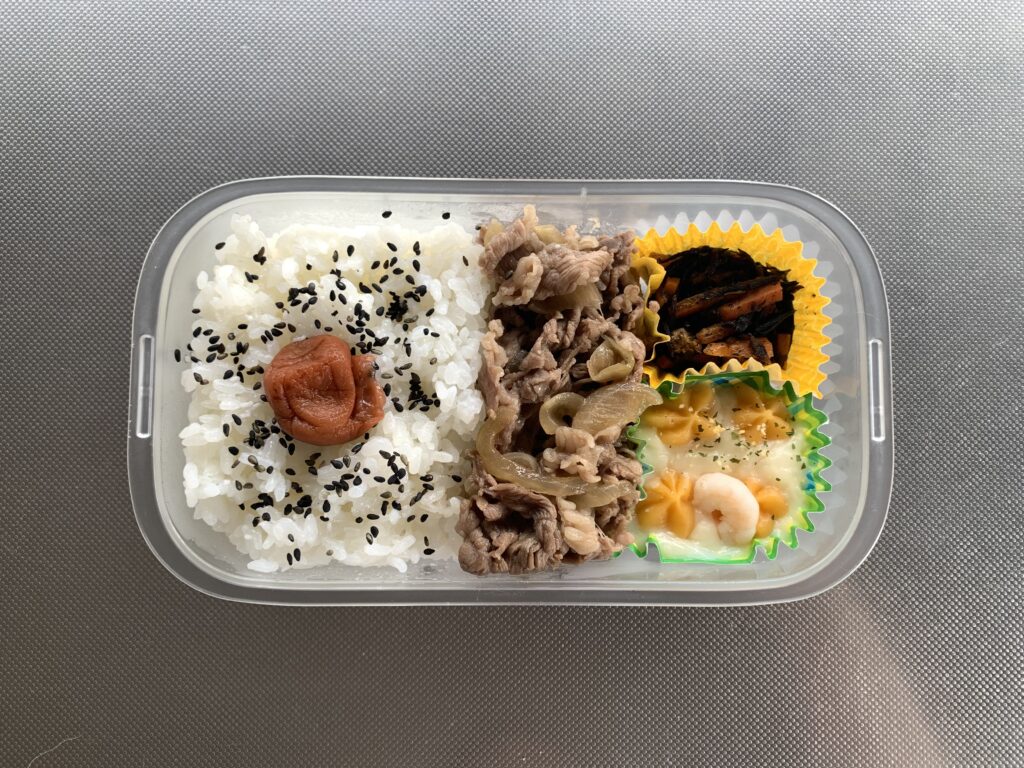 息子弁当の画像