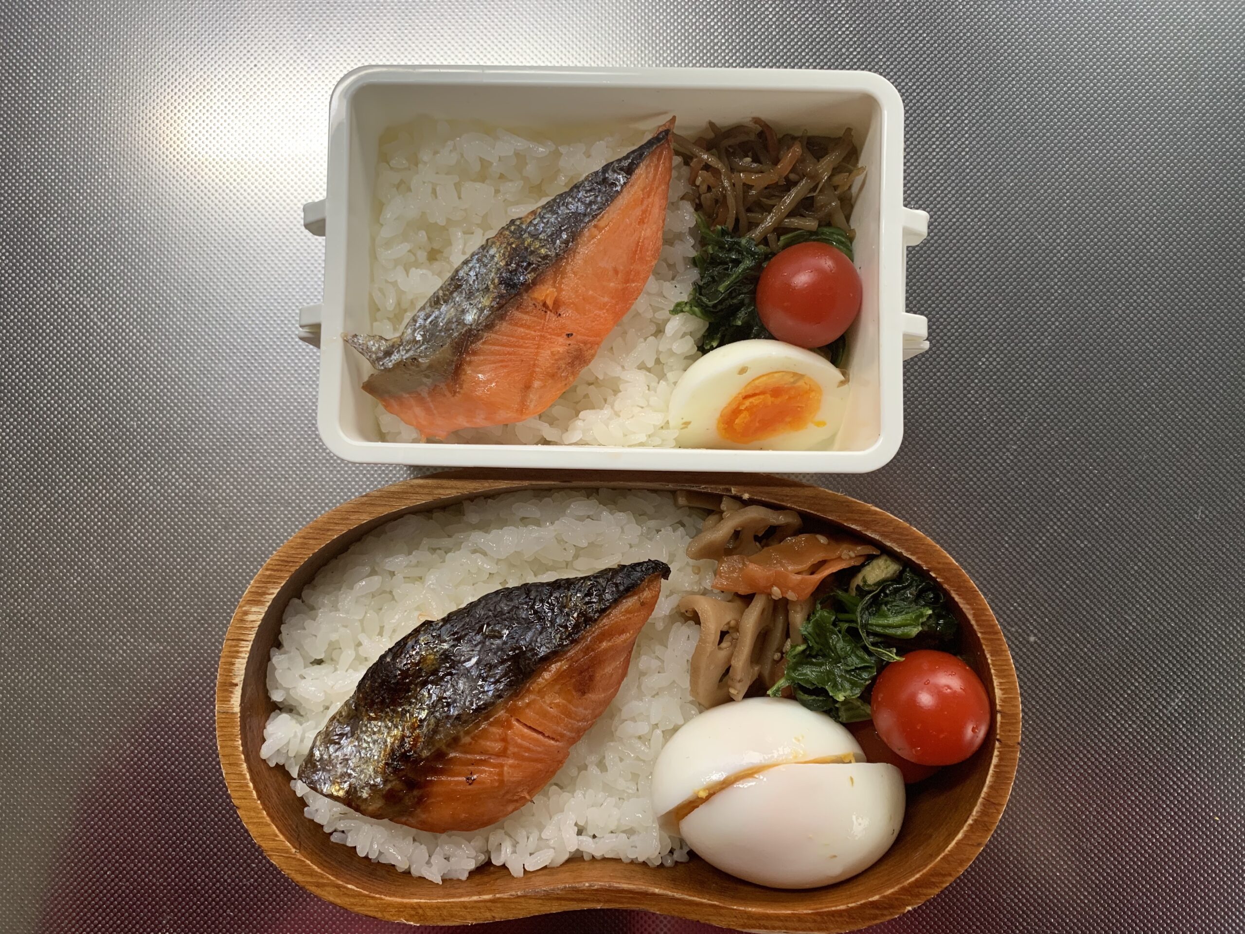 鮭弁当